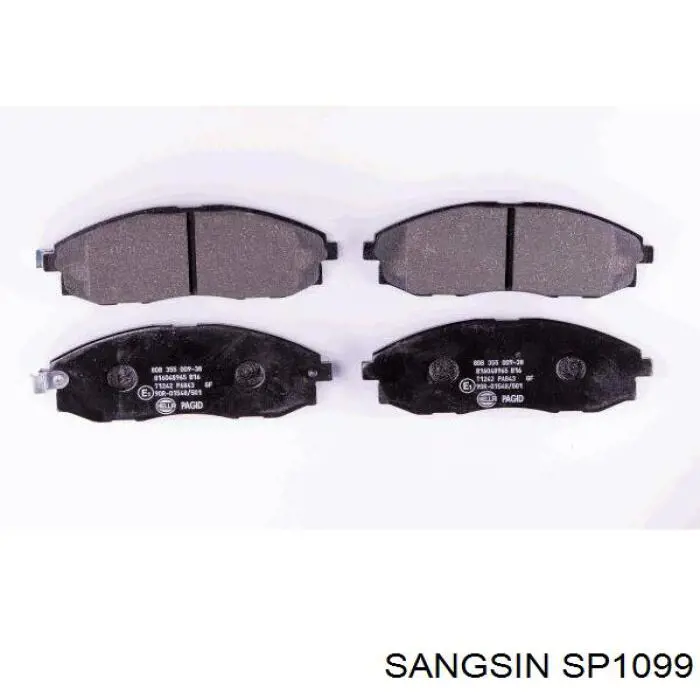 SP1099 Sangsin Колодки передние