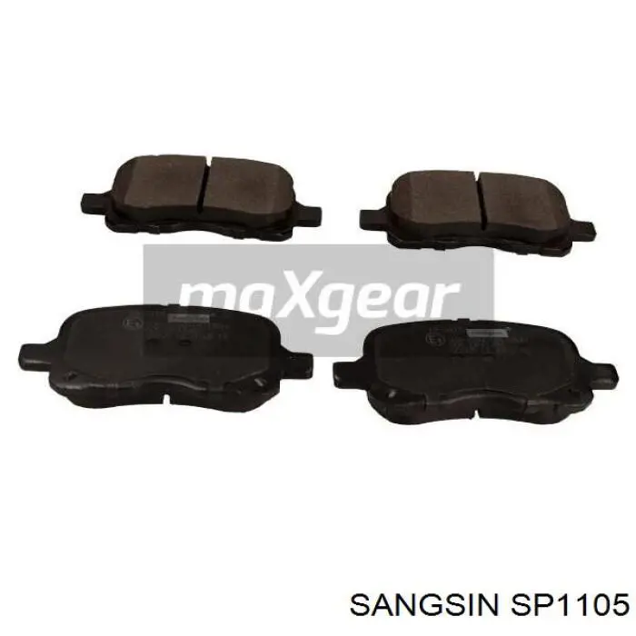 SP1105 Sangsin Колодки передние