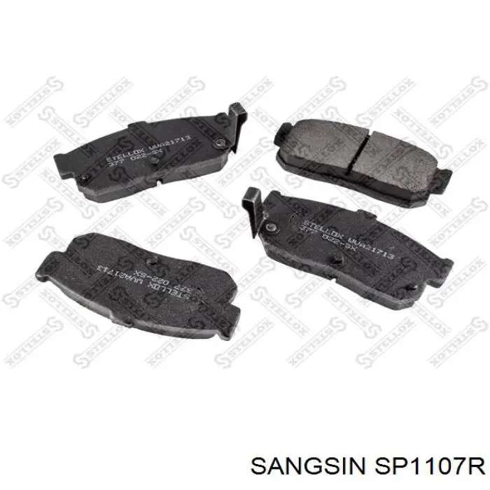 SP1107R Sangsin Колодки тормозные дисковые комплект