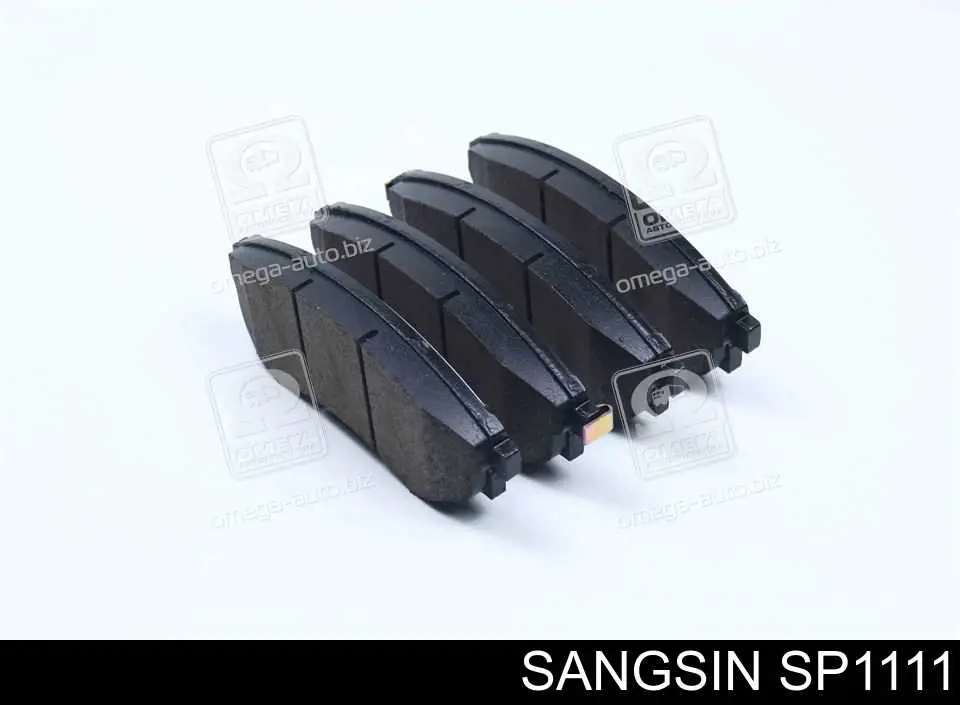 Колодки тормозные передние дисковые Sangsin SP1111