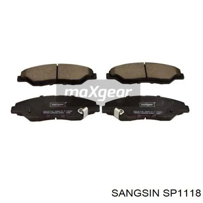 Купить SP1118 Sangsin Колодки тормозные
