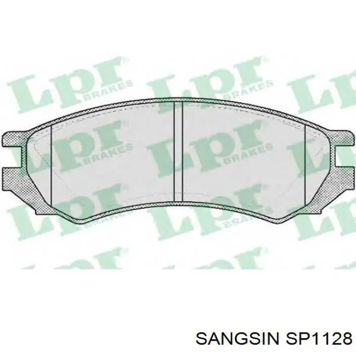 Передние тормозные колодки SP1128 Sangsin