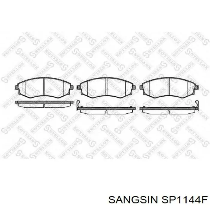 Передние тормозные колодки SP1144F Sangsin