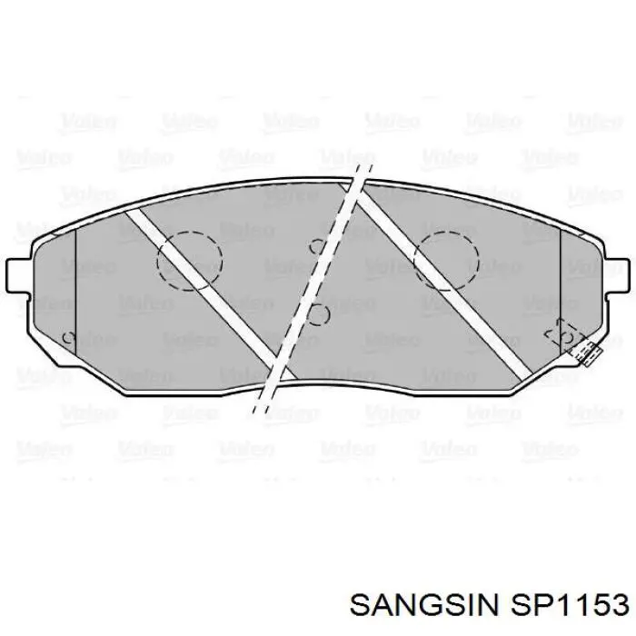 SP1153 Sangsin Колодки передние