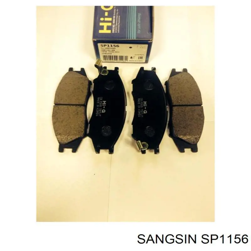 SP1156 Sangsin Колодки передние