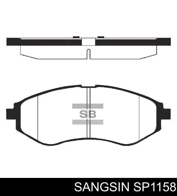 Колодки sangsin в чем разница sp hp gp