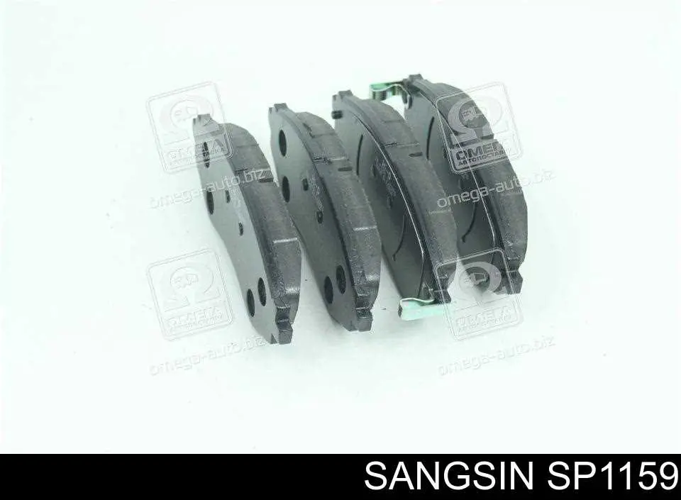 Колодки Sangsin SP1159 цена, от 16.20 USD