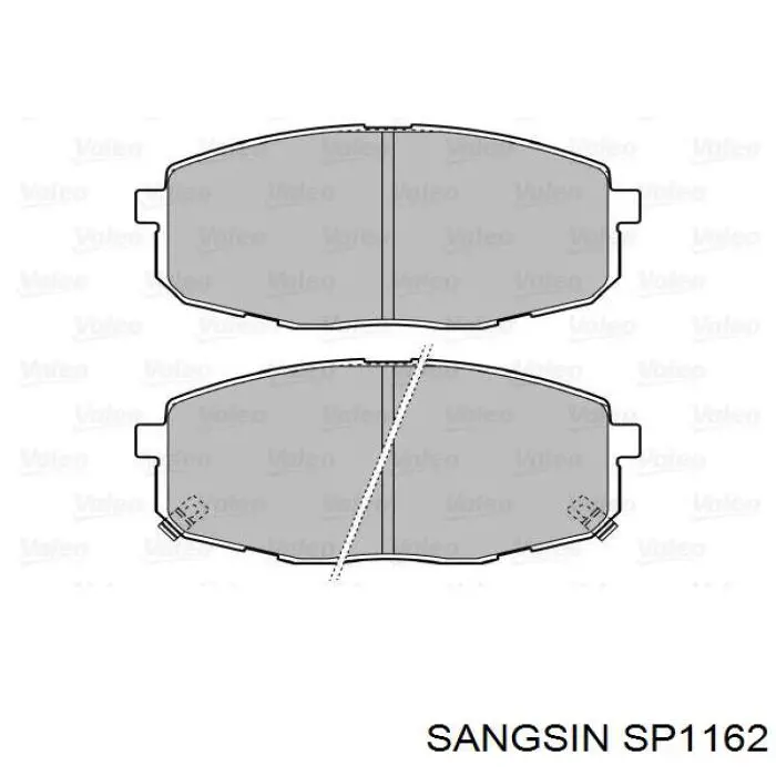SP1162 Sangsin Колодки передние