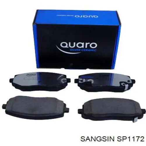 Купить SP1172 Sangsin Колодки тормозные