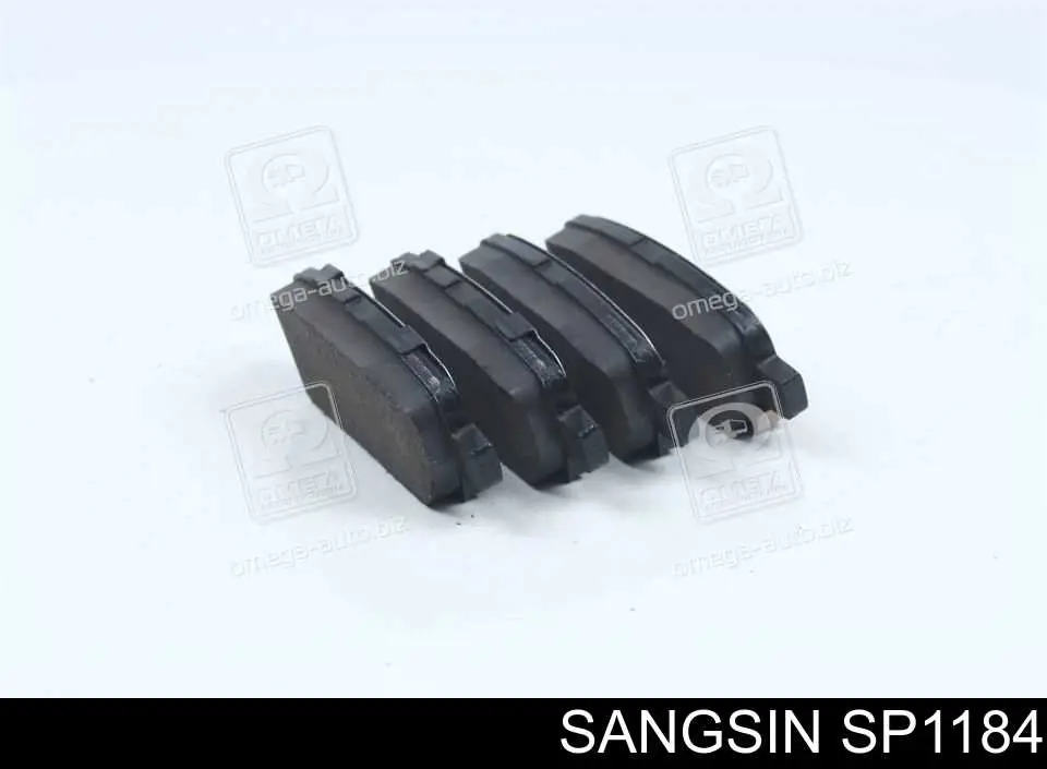SP1184 Sangsin колодки тормозные задние дисковые