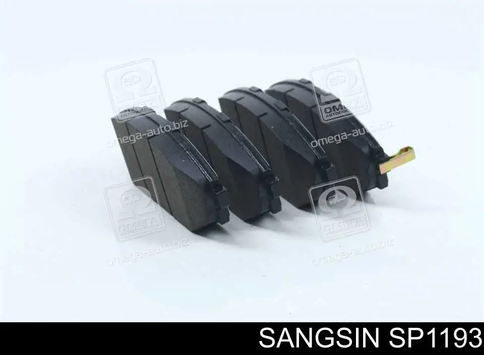 Передние тормозные колодки SP1193 Sangsin