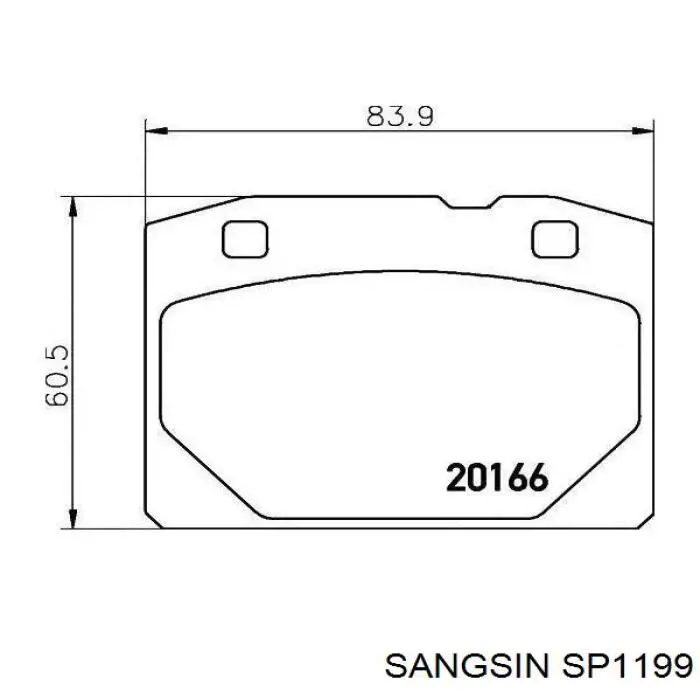 Колодки Dafmi D656E цена, от 6.79 USD