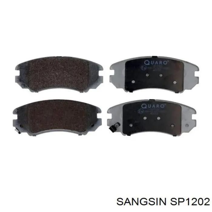 Купить SP1202 Sangsin Колодки тормозные