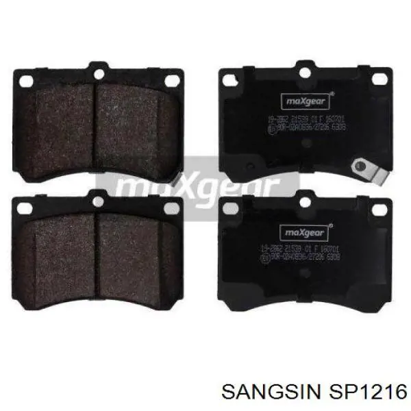 SP1216 Sangsin Колодки передние