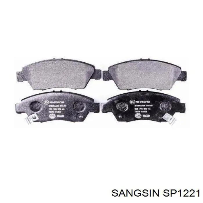 Колодки Sangsin SP1221 цена, от 19.04 USD