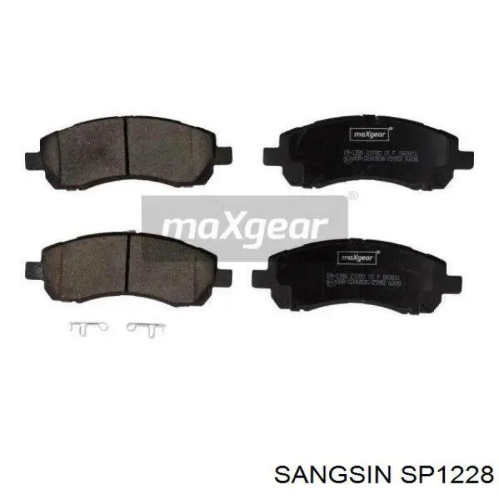 Купить SP1228 Sangsin Колодки тормозные