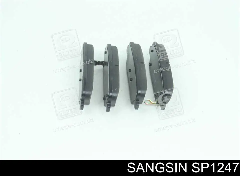 SP1247 Sangsin задние тормозные колодки