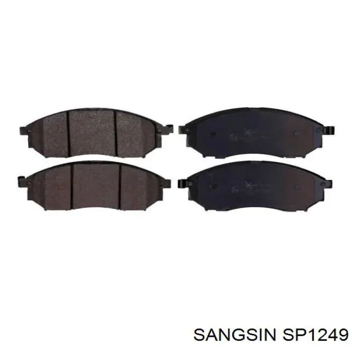 Купить SP1249 Sangsin Колодки тормозные