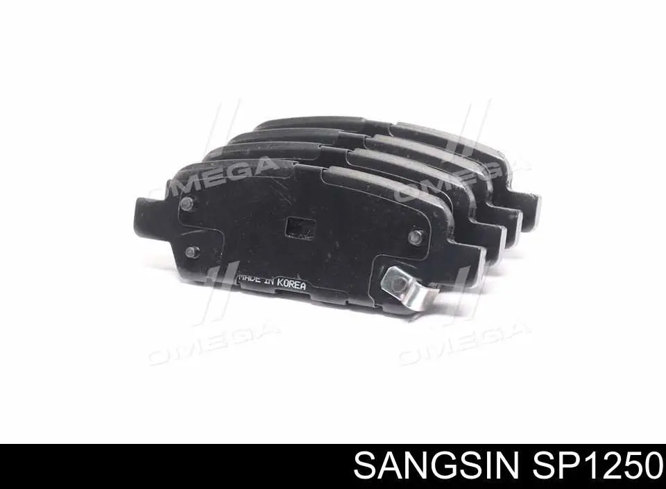Колодки тормозные задние дисковые Sangsin SP1250