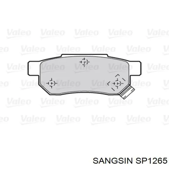 Задние тормозные колодки SP1265 Sangsin