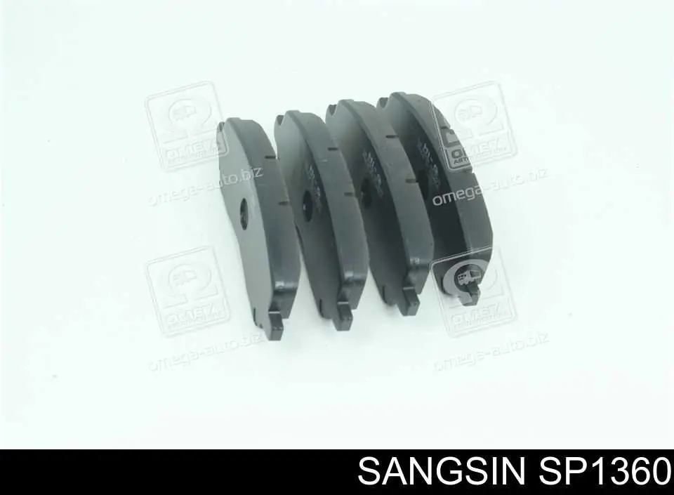 SP1360 Sangsin передние тормозные колодки