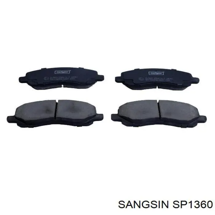 Купить SP1360 Sangsin Колодки тормозные