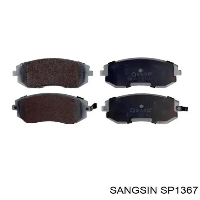 Купить SP1367 Sangsin Колодки тормозные