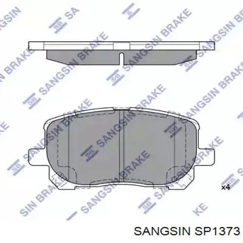 Колодки Sangsin SP1373 цена, от 20.48 USD