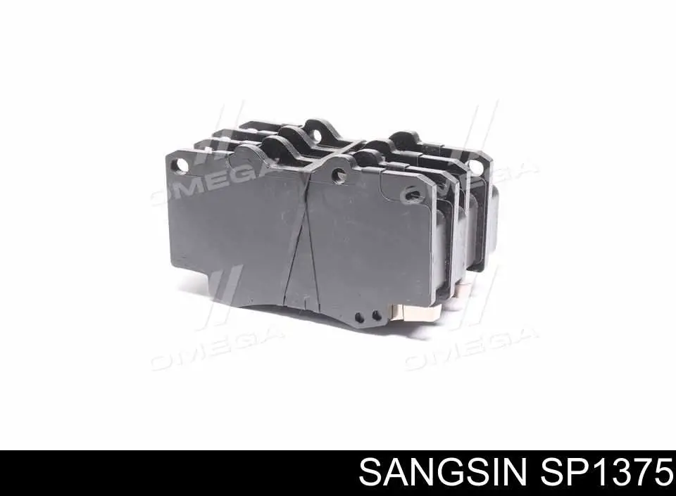 Передние тормозные колодки SP1375 Sangsin