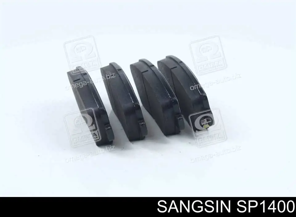 Колодки тормозные передние дисковые Sangsin SP1400