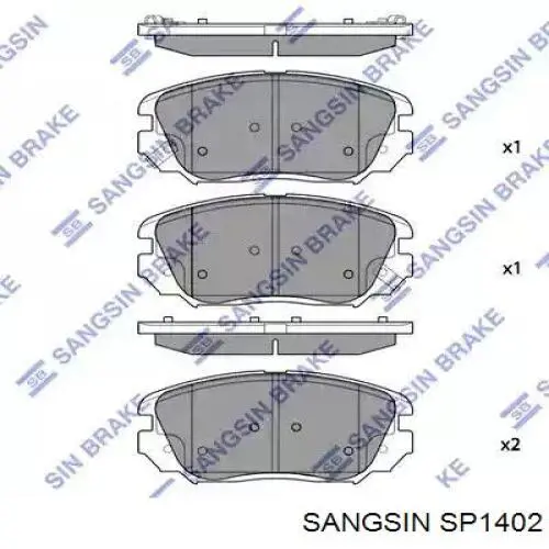 Передние тормозные колодки SP1402 Sangsin