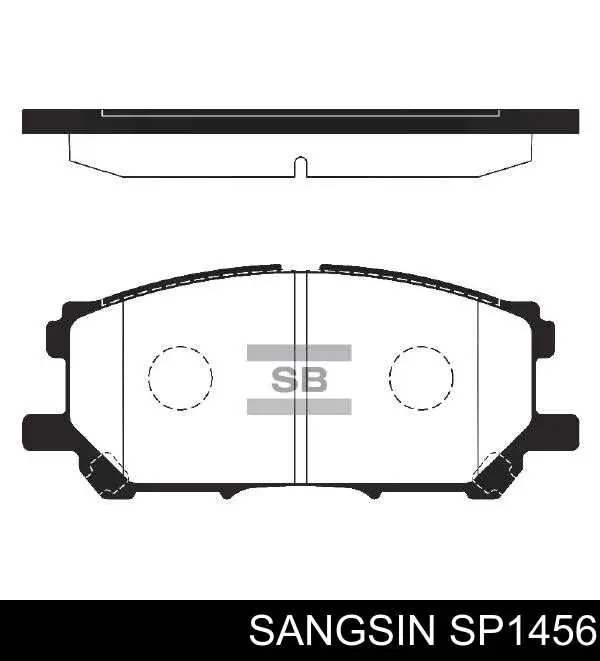 SP1456 Sangsin Колодки передние