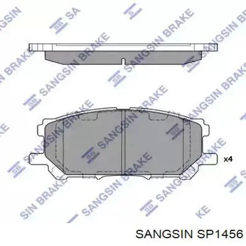 Купить SP1456 Sangsin Колодки тормозные