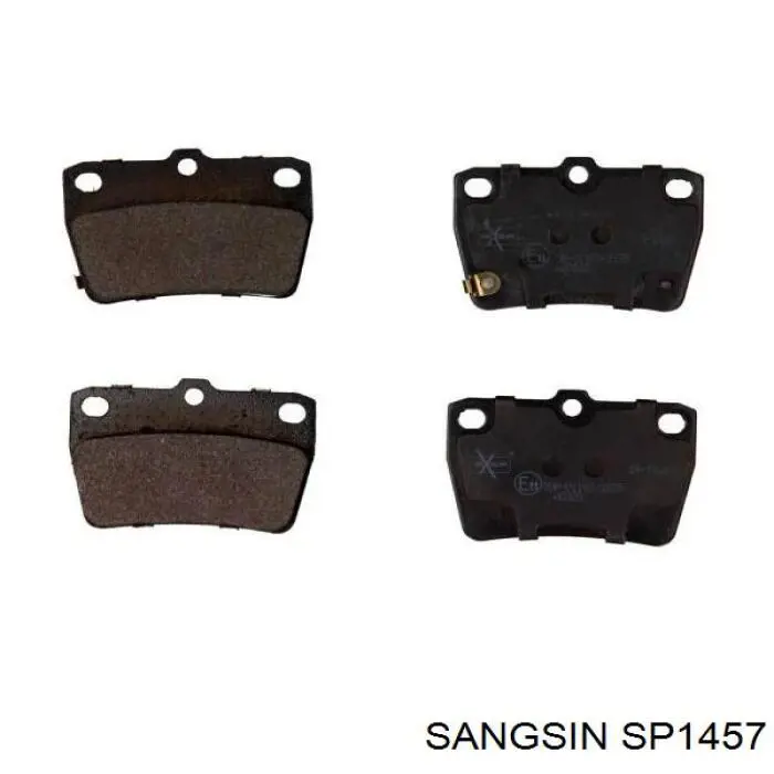 Задние тормозные колодки SP1457 Sangsin