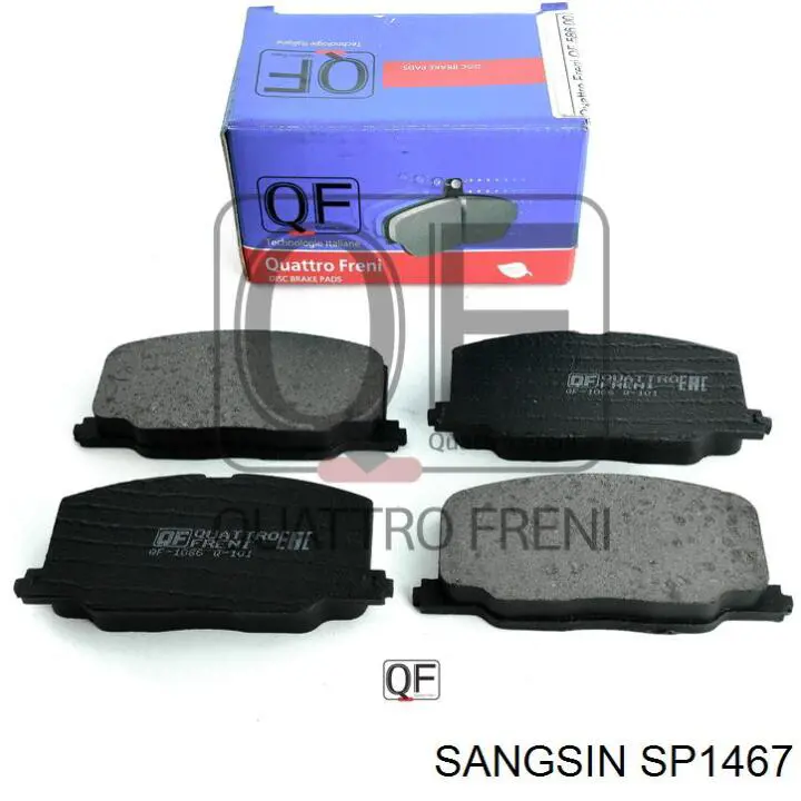 SP1467 Sangsin Колодки передние
