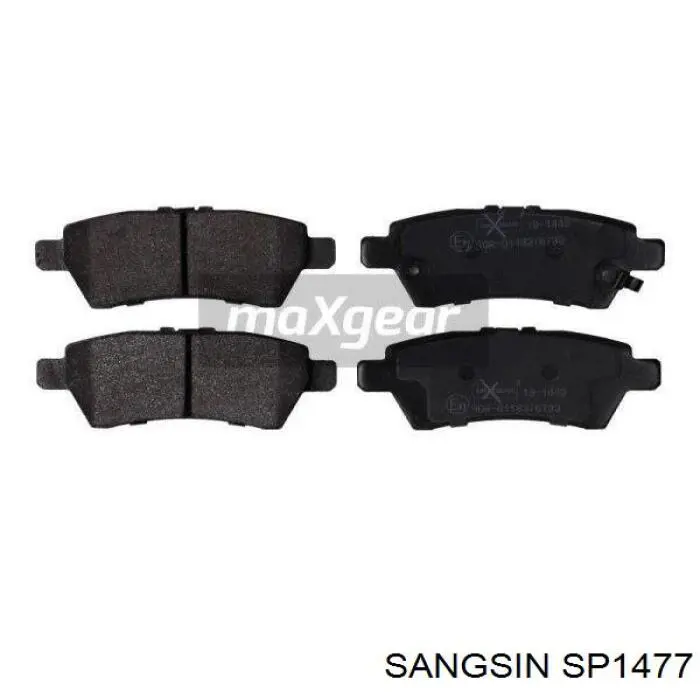 SP1477 Sangsin Колодки тормозные дисковые комплект