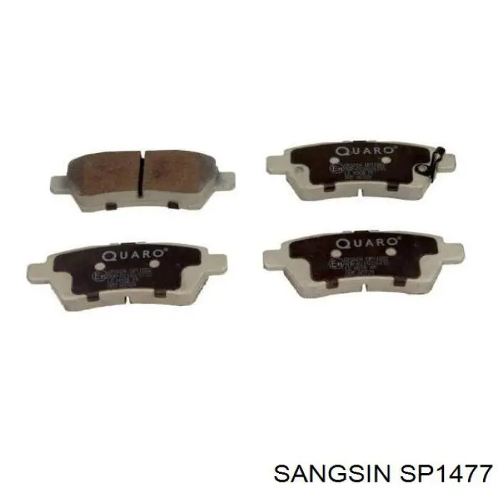 Задние тормозные колодки SP1477 Sangsin