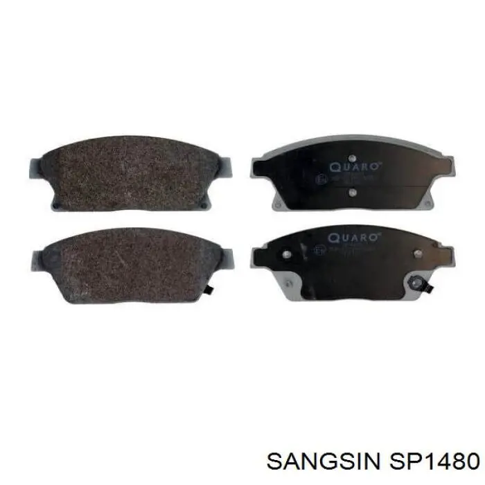 Купить SP1480 Sangsin Колодки тормозные