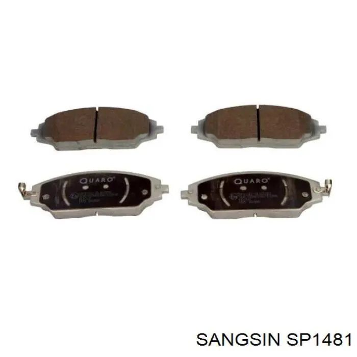 Купить SP1481 Sangsin Колодки тормозные
