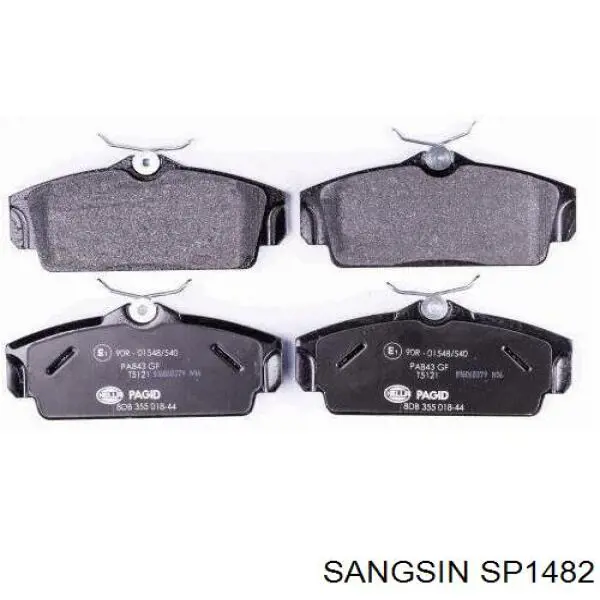 Передние тормозные колодки SP1482 Sangsin
