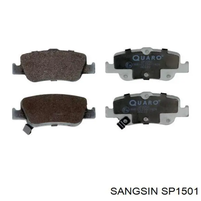 SP1501 Sangsin Колодки тормозные дисковые комплект