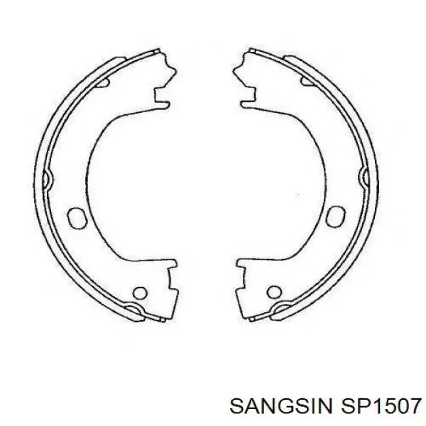 Передние тормозные колодки SP1507 Sangsin