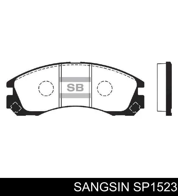 Передние тормозные колодки SP1523 Sangsin