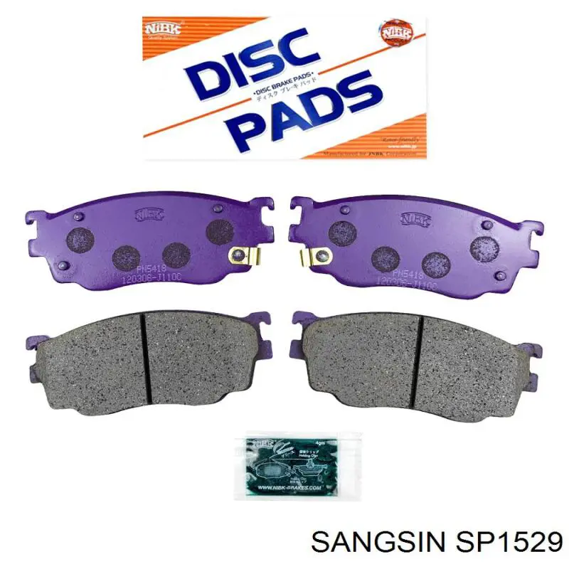 Купить SP1529 Sangsin Колодки тормозные