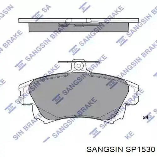 Передние тормозные колодки SP1530 Sangsin