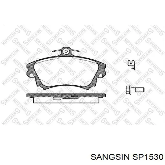 SP1530 Sangsin Колодки передние