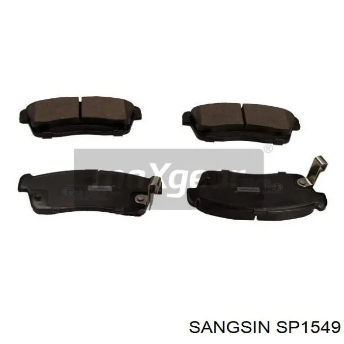 SP1549 Sangsin sapatas do freio dianteiras de disco
