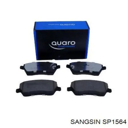 SP1564 SANGSIN Pastillas de freno delanteras original y equivalente