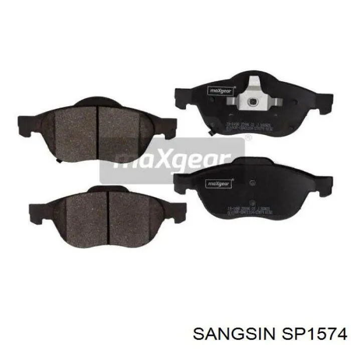 Передние тормозные колодки SP1574 Sangsin