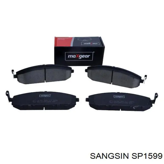 Передние тормозные колодки SP1599 Sangsin